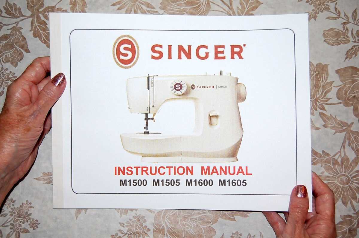 instruction manual for singer sewing machine