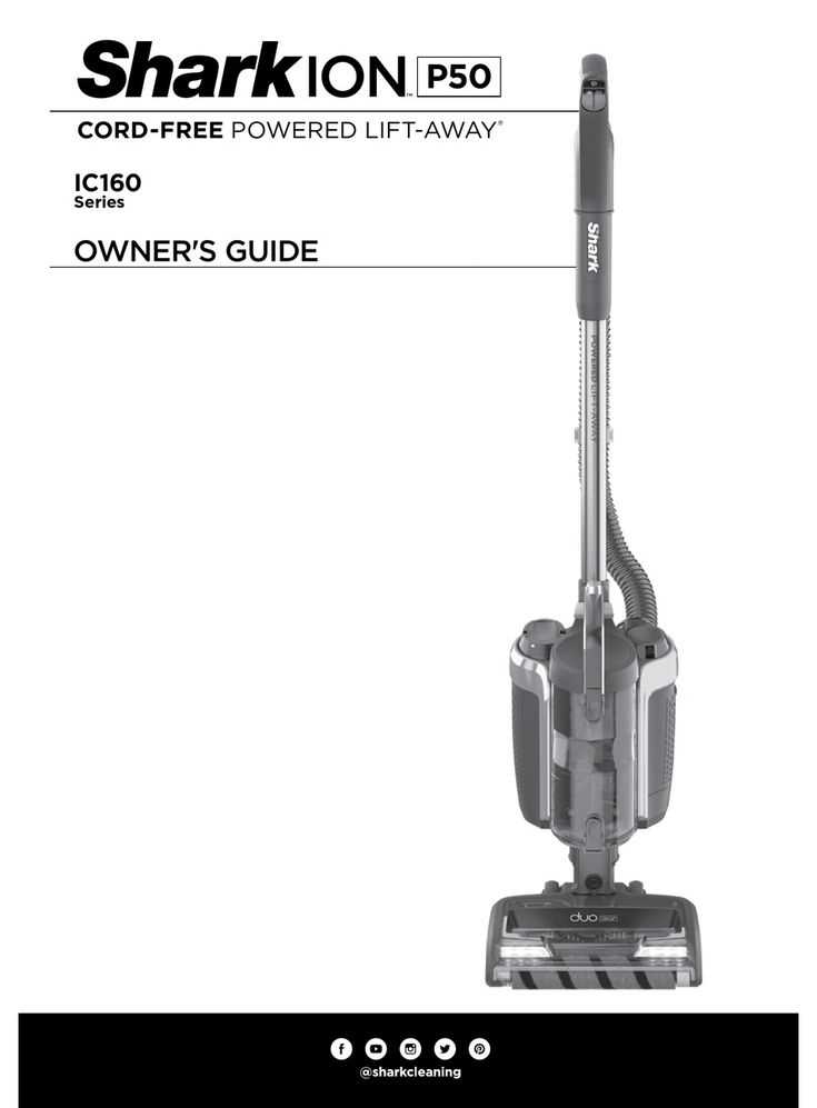 shark vacuum instruction manual