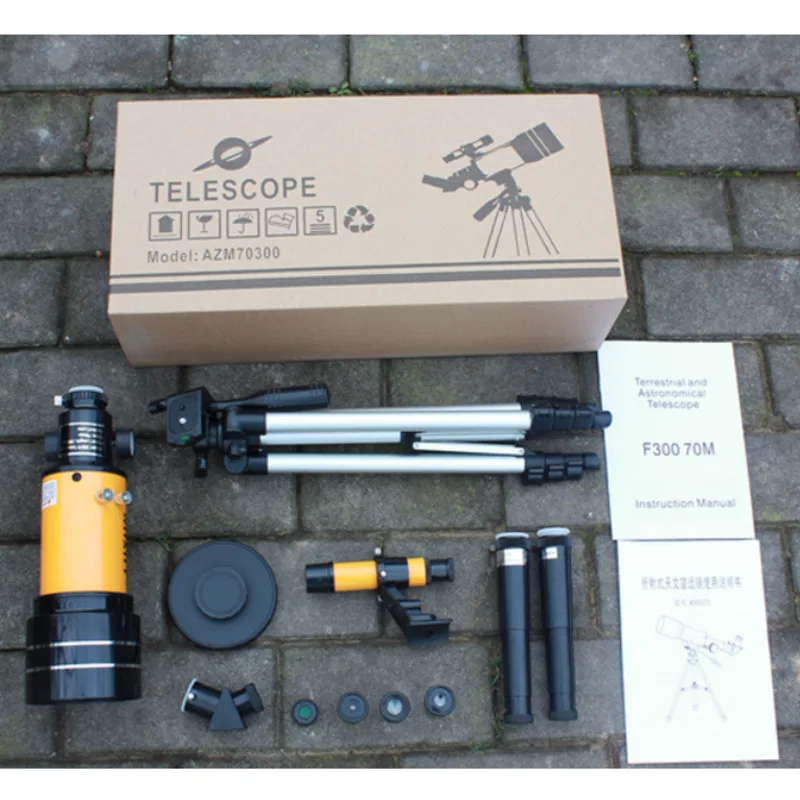 astronomical telescope model 30070 instruction manual