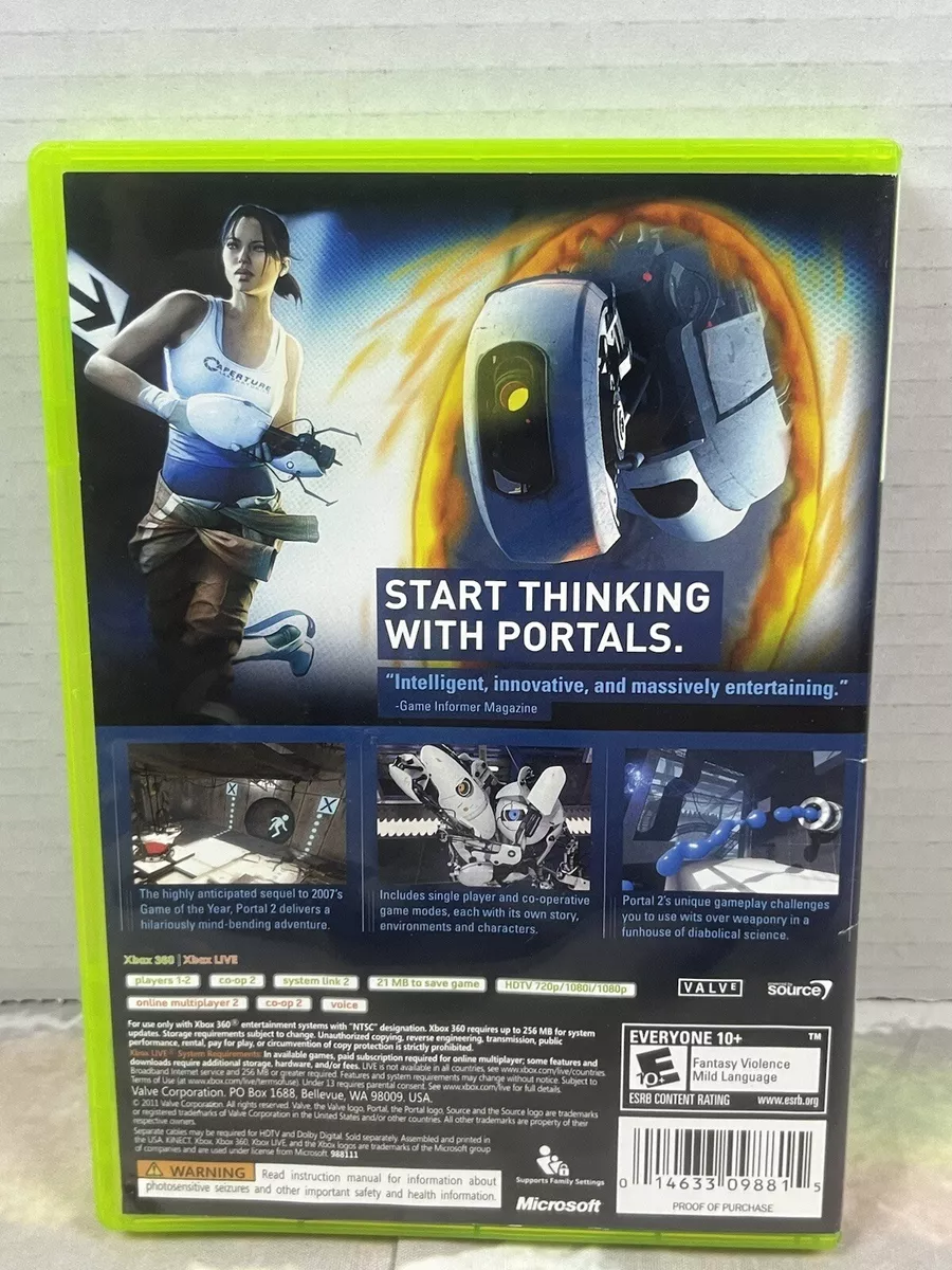 portal 2 instruction manual