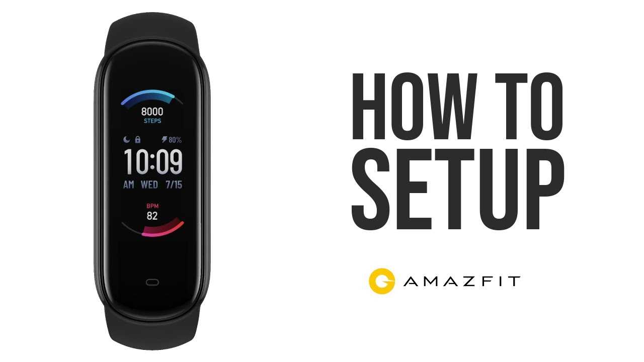 amazfit band 7 instruction manual