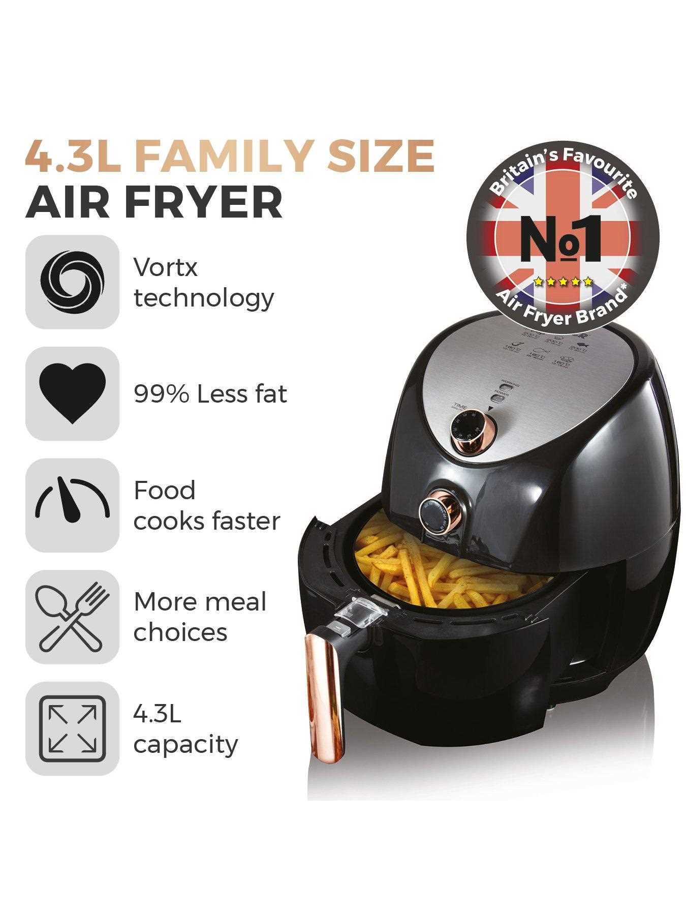 tower air fryer instruction manual