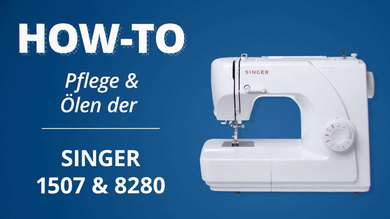 singer 1507 sewing machine instruction manual