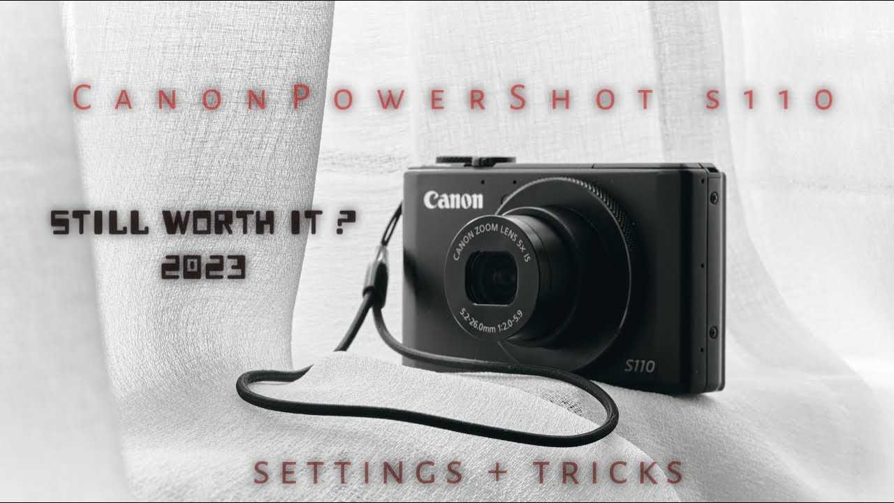 canon powershot s110 instruction manual