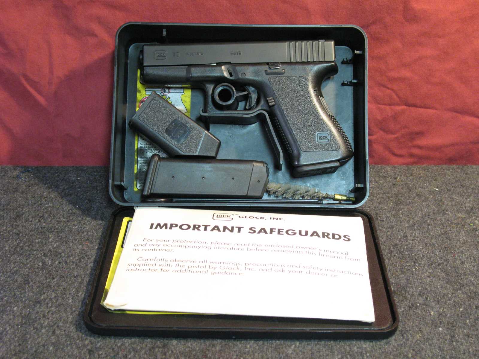 glock 19 instruction manual