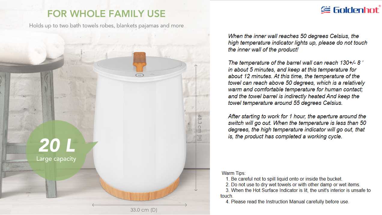 go warmer instruction manual