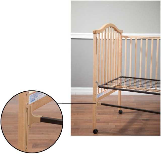 manual drop side crib assembly instructions