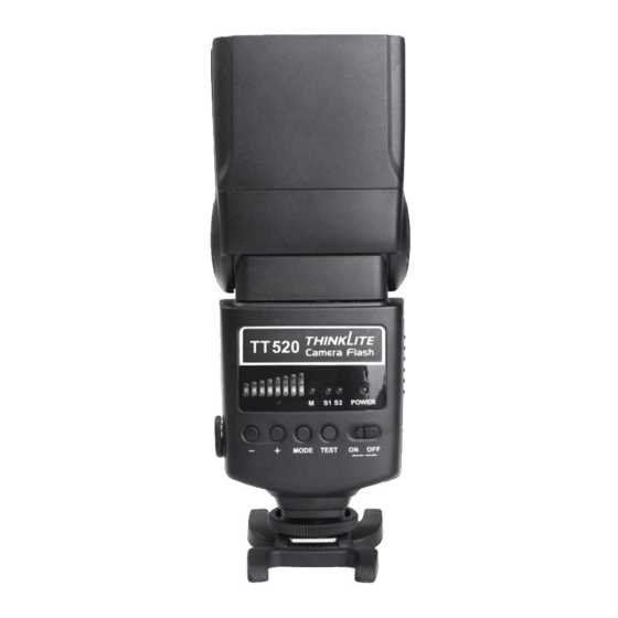 godox tt685 instruction manual