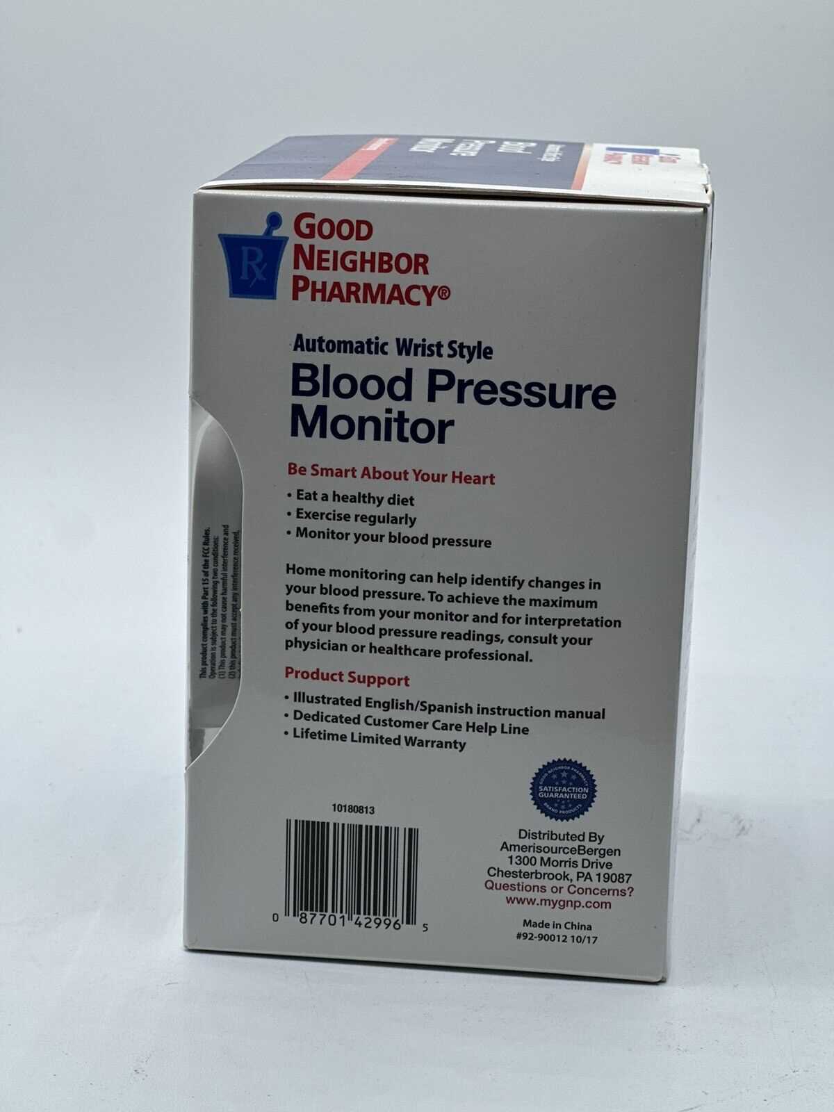 good neighbor pharmacy blood pressure monitor instruction manual