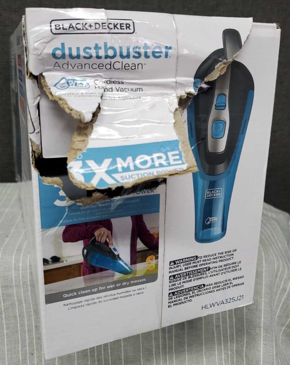 black and decker dustbuster instruction manual