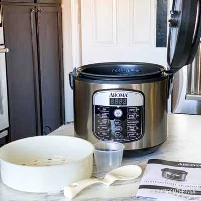 instruction manual for aroma rice cooker