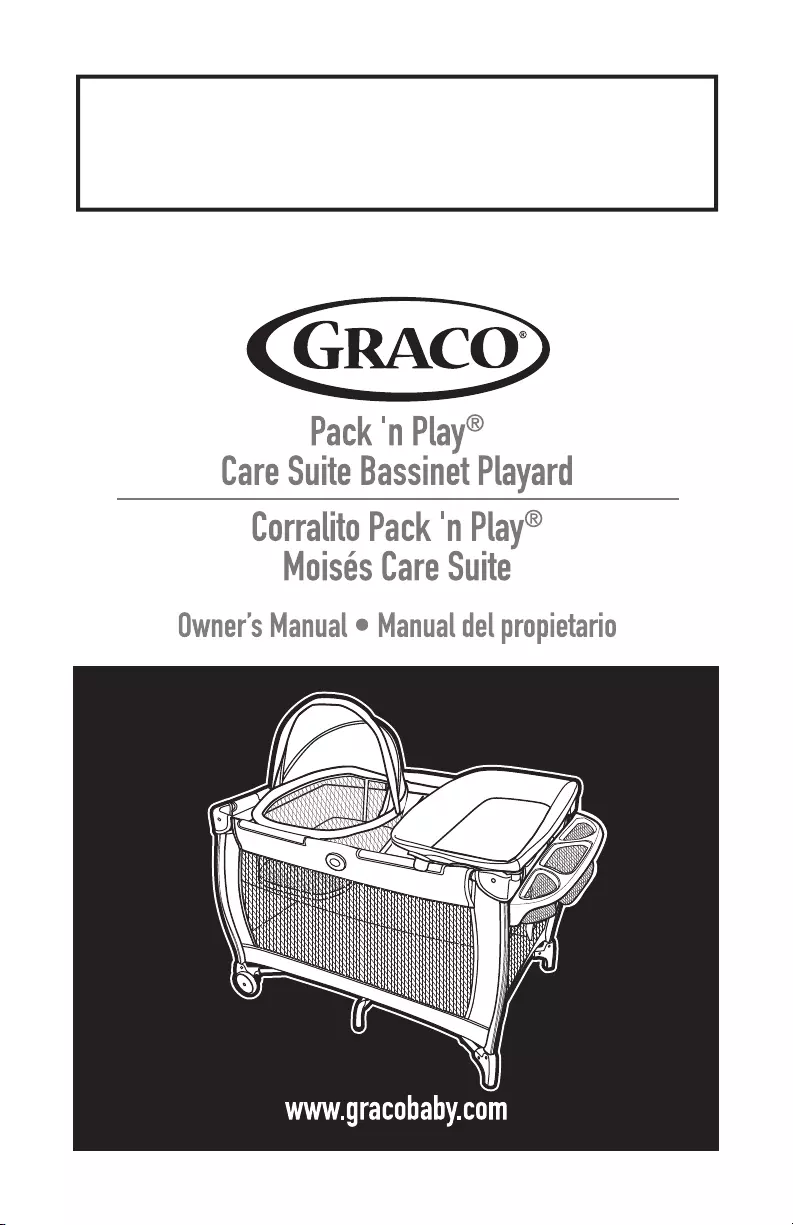 graco bassinet instruction manual