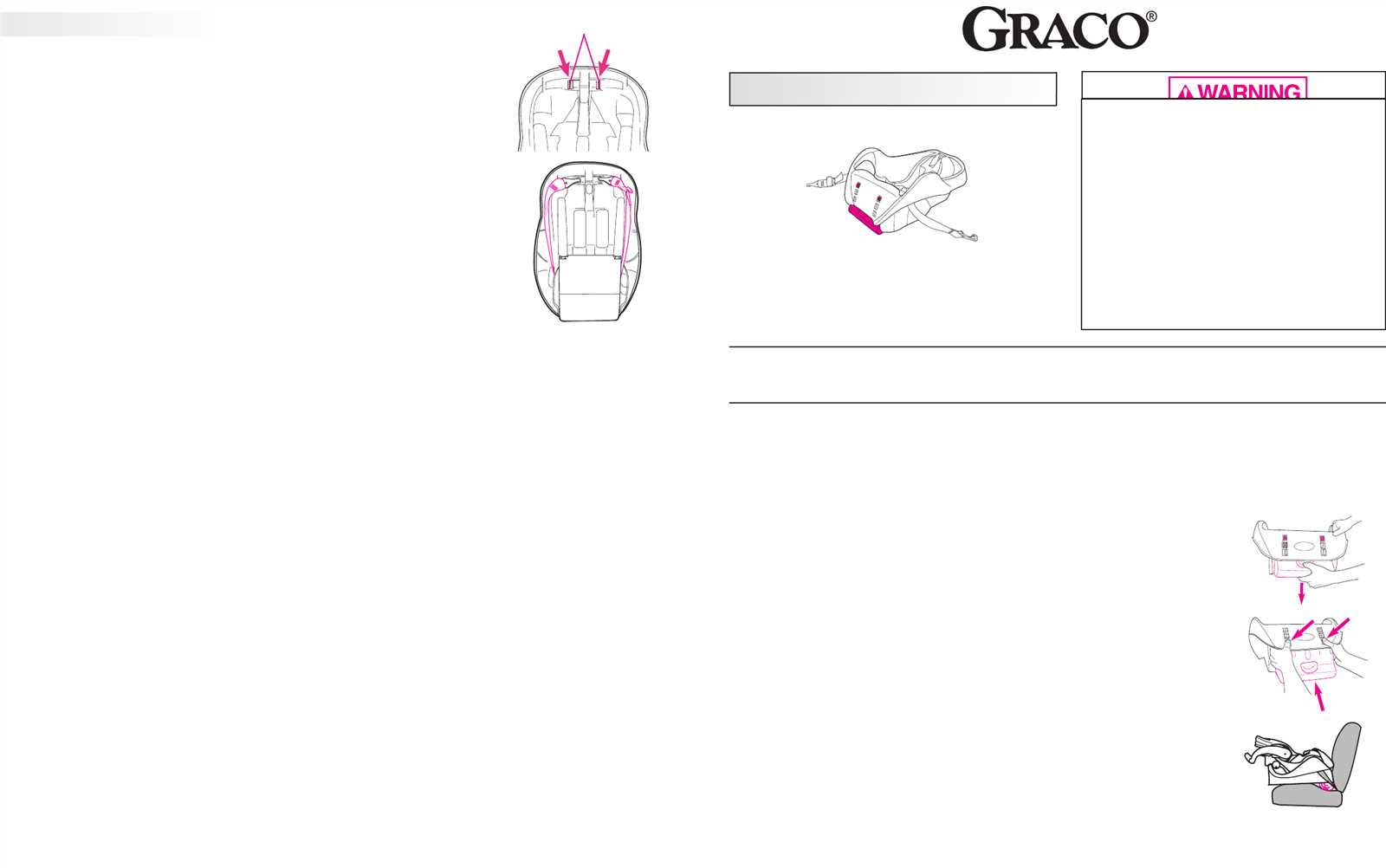 graco forever car seat instruction manual