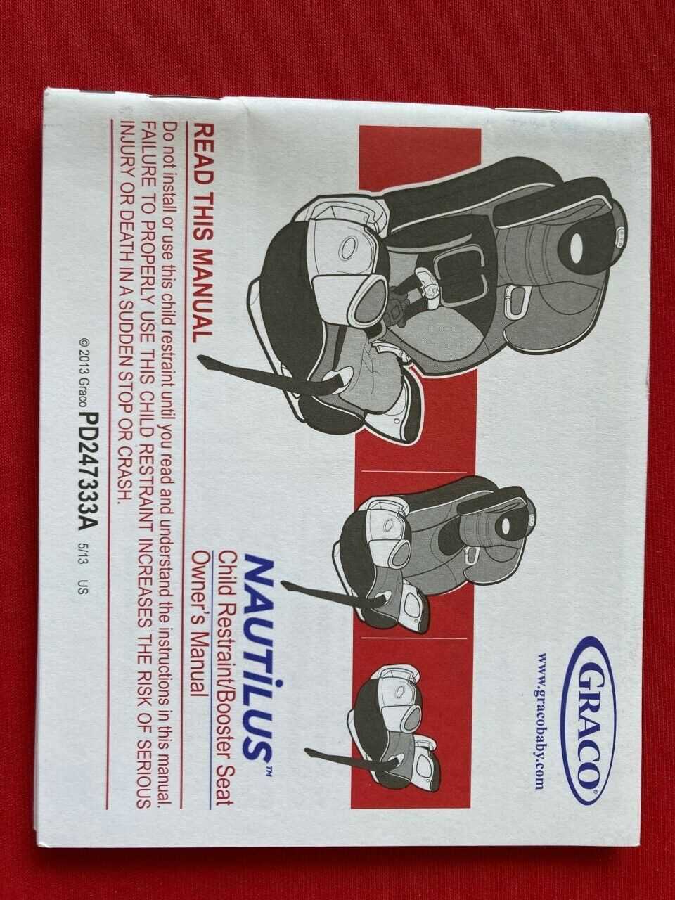 graco infant car seat instruction manual