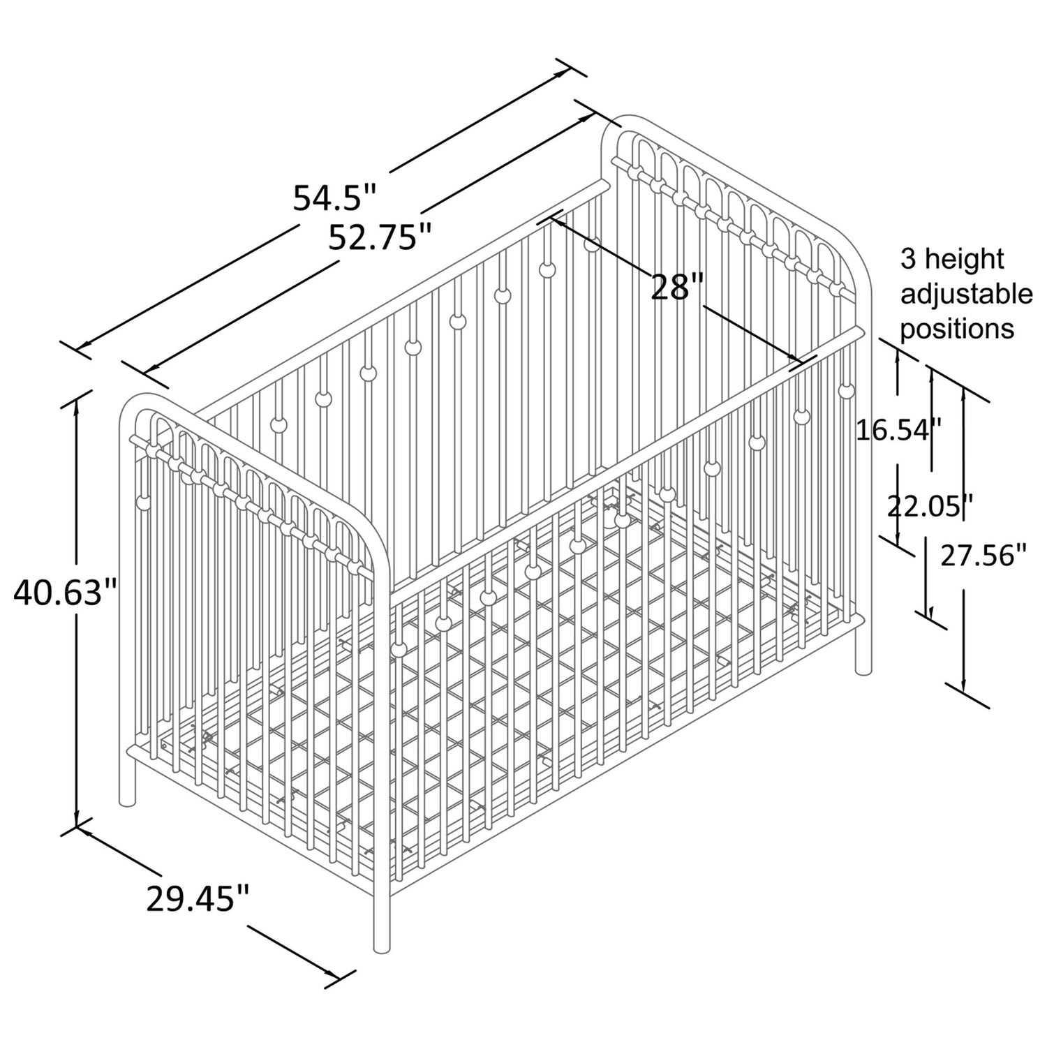 graco lauren crib instruction manual