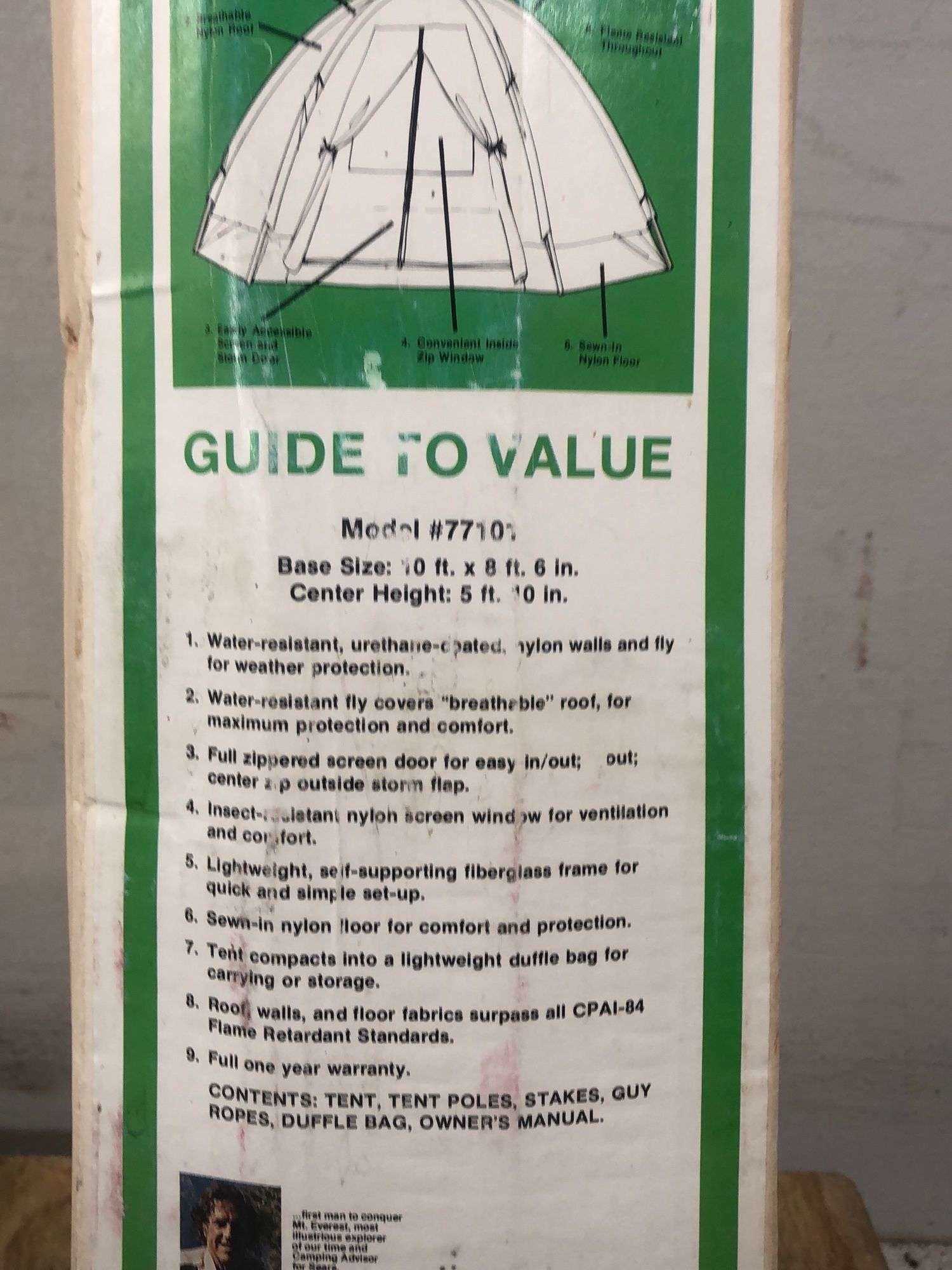 greatland tents instruction manual