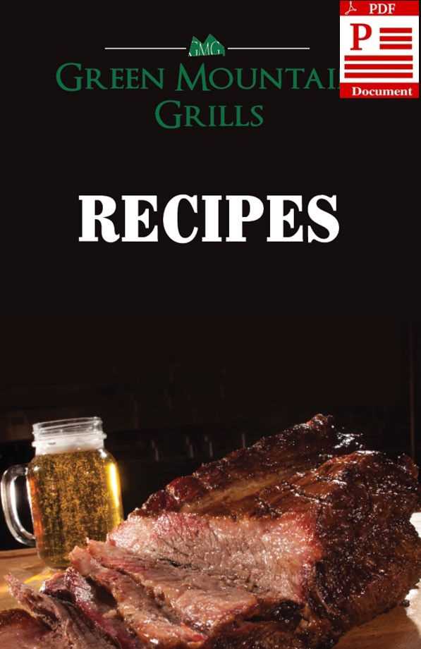 green mountain grill instruction manual