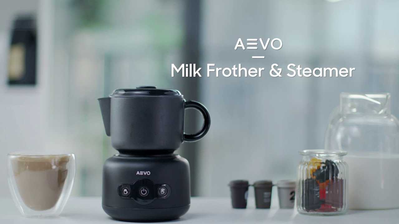 aevo milk frother instruction manual