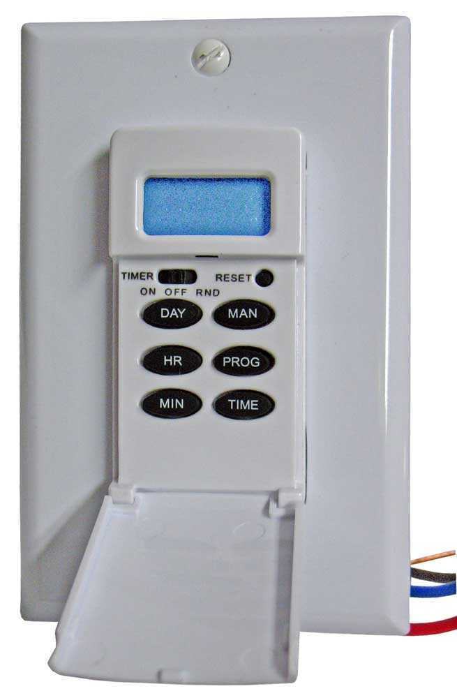 brinks manual timer instructions