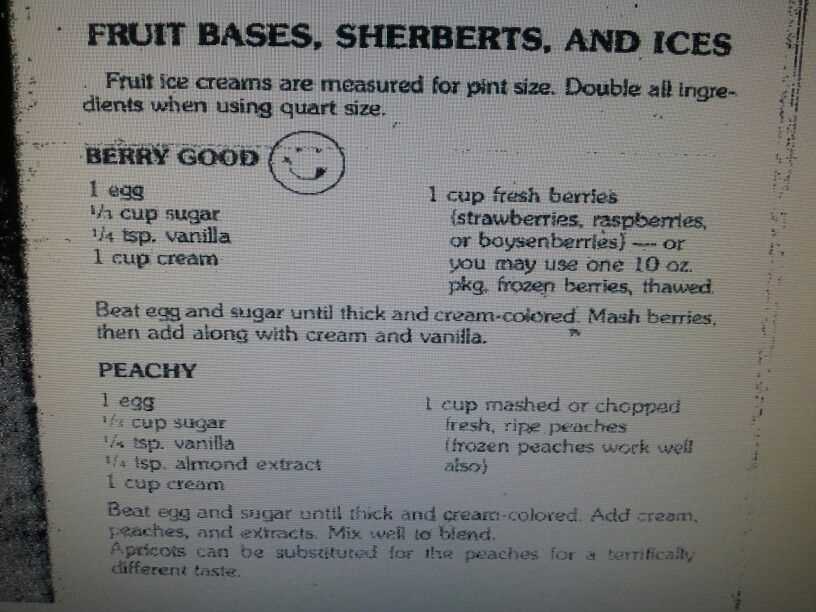 donvier ice cream maker instruction manual