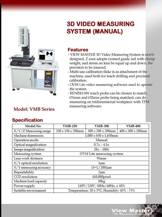 measure master instruction manual