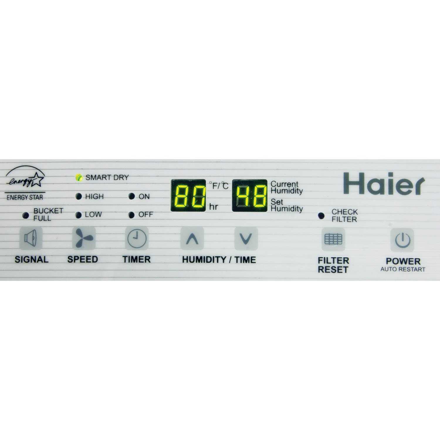 haier dehumidifier instruction manual