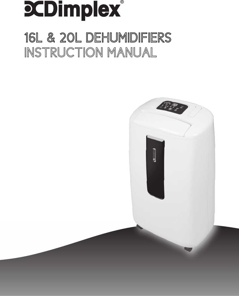 haier dehumidifier instruction manual