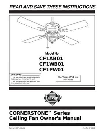 harbor breeze fan instruction manual