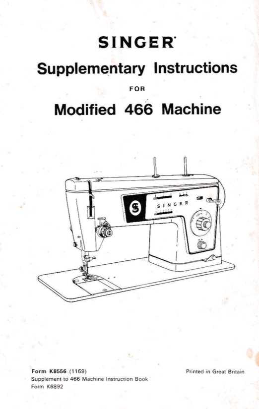 singer sewing machine instruction manual free download