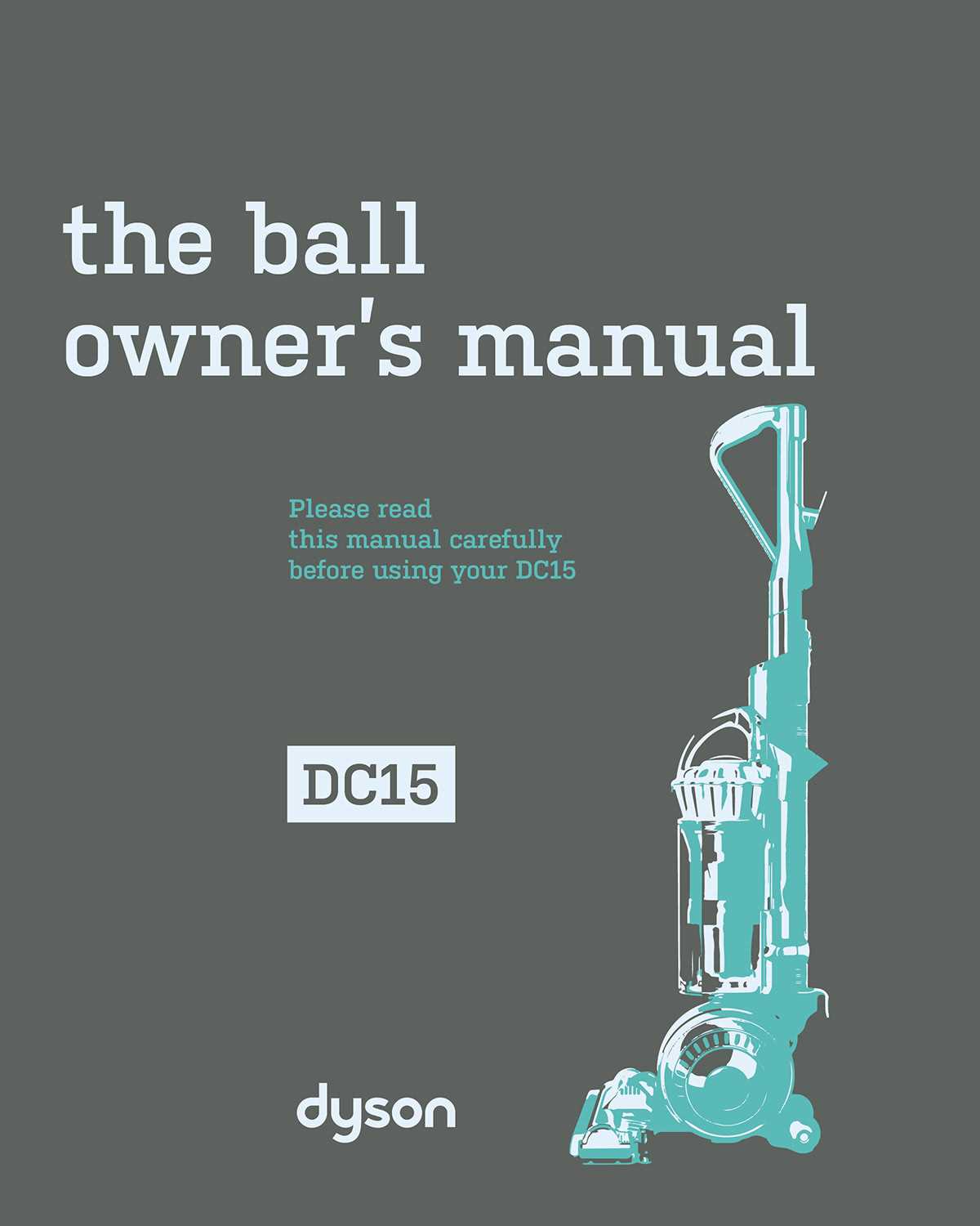 dyson dc15 instruction manual