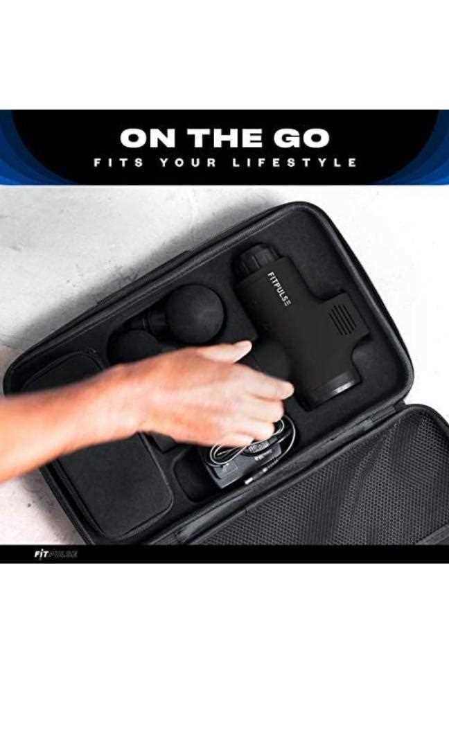 fitpulse massage gun instruction manual