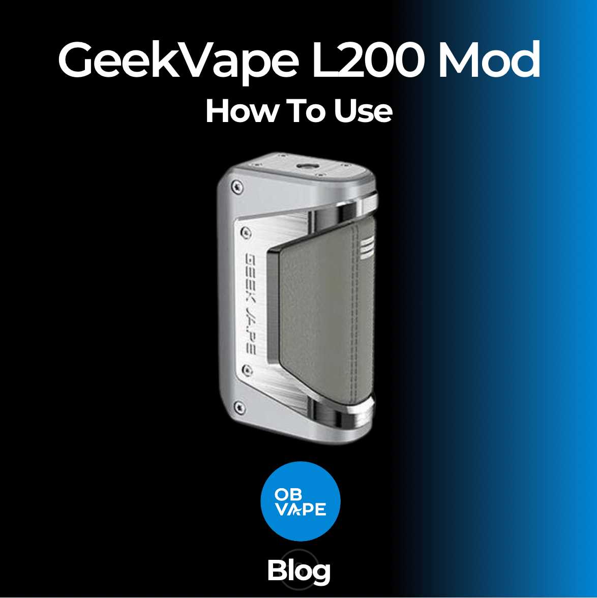 geek vape instruction manual