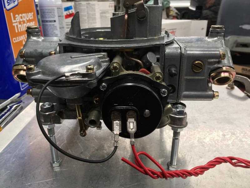 holley manual choke conversion instructions