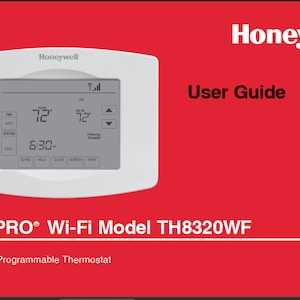 honeywell t4 pro instruction manual