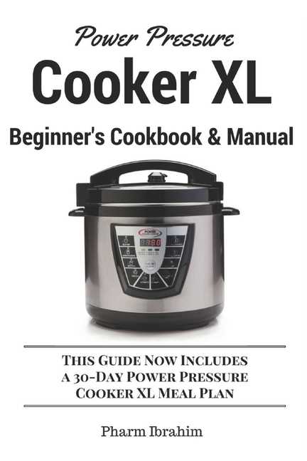 power cooker plus instruction manual