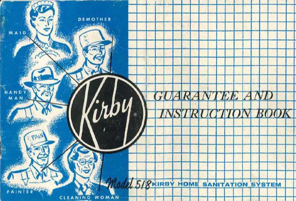 kirby g6 instruction manual