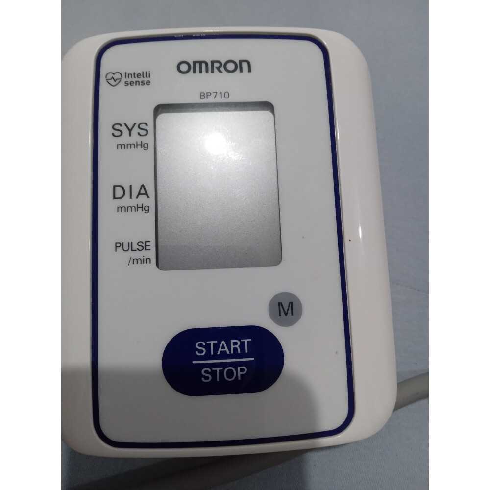 omron bp710 instruction manual