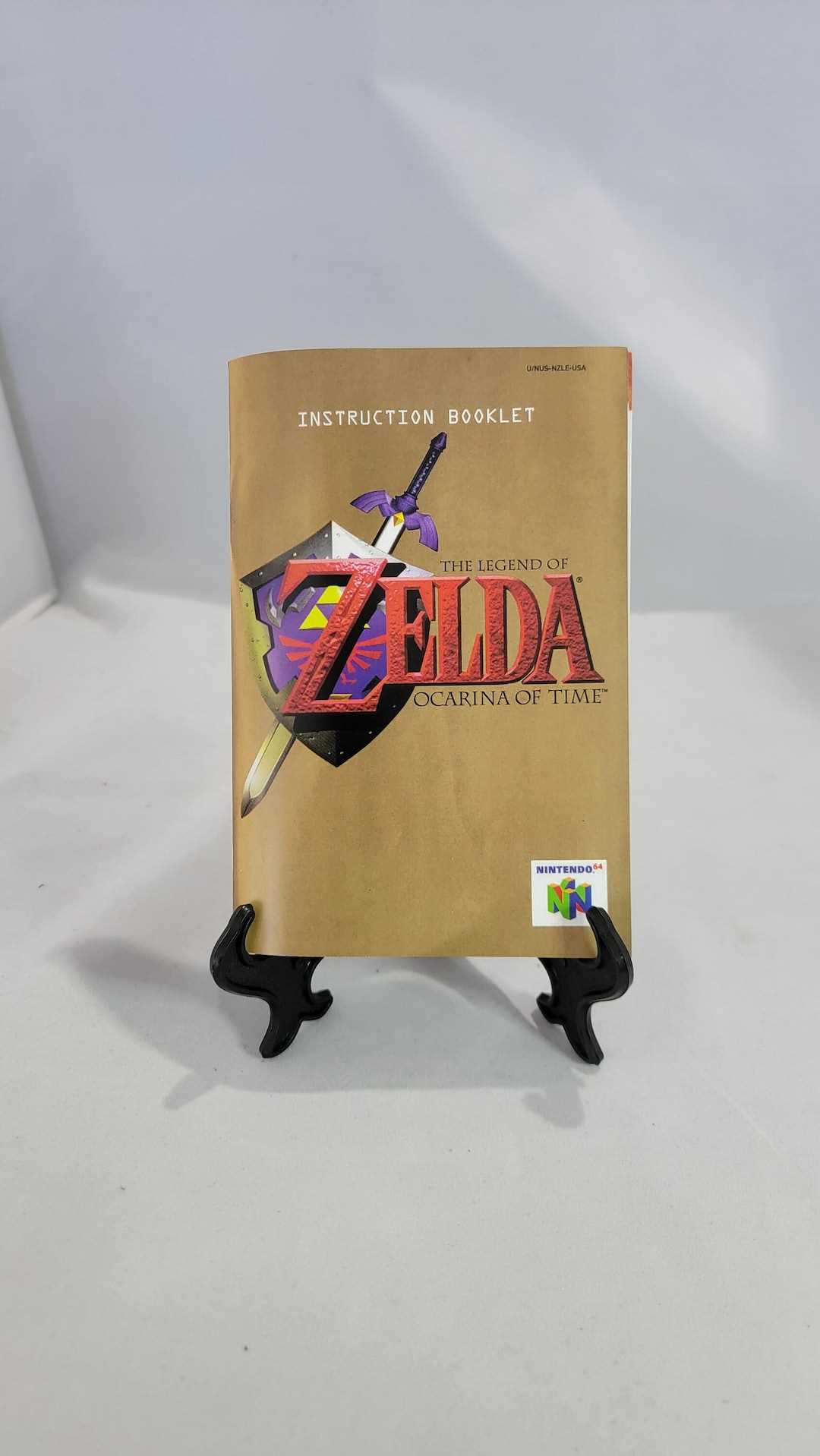 legend of zelda instruction manual