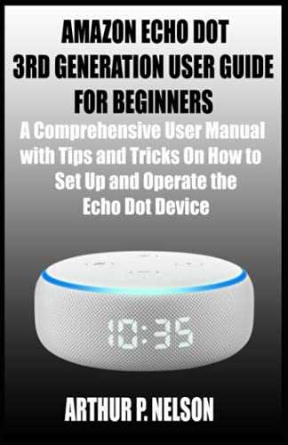 echo dot 3rd gen instruction manual