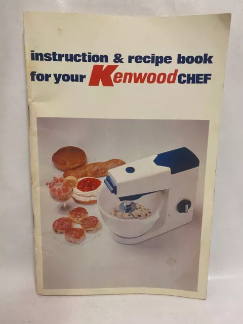 kenwood chef mixer a701a instruction manual