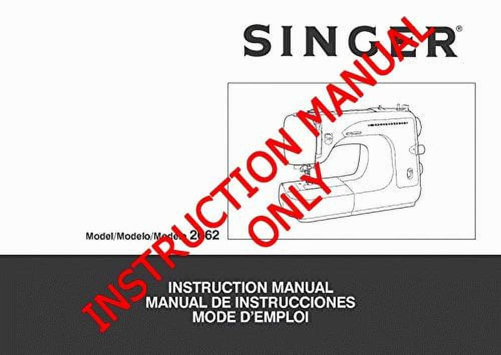 instruction manual for singer simple sewing machine