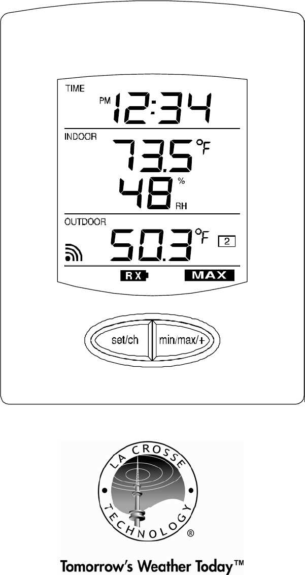 la crosse technology ws 9160u it instruction manual