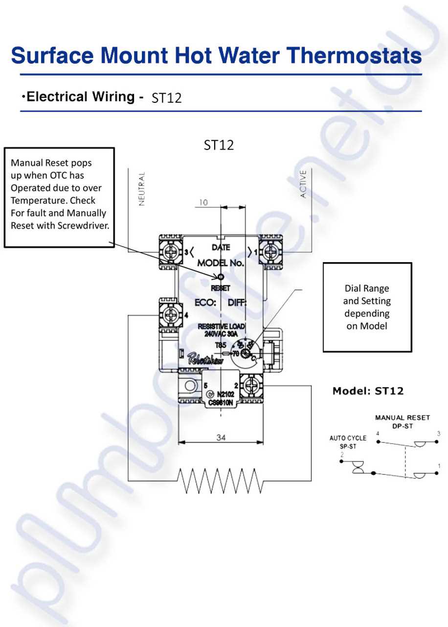 robertshaw thermostat instruction manual