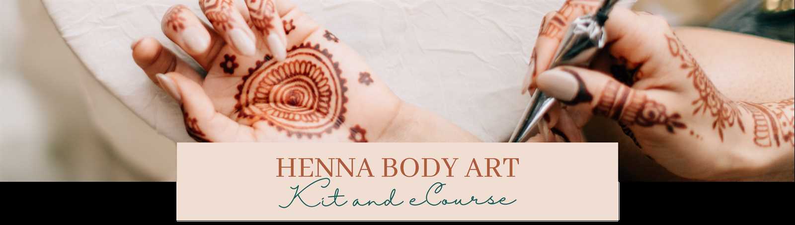 new age henna tattoo kit instruction manual