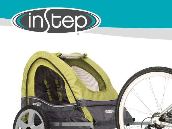 instep bicycle trailer instruction manual