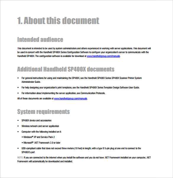 instruction manual design template