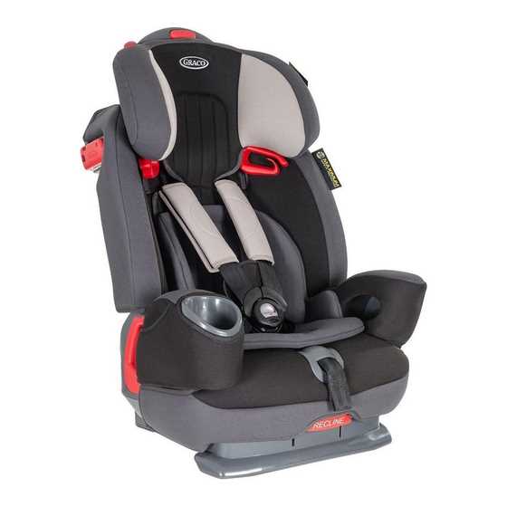 instruction manual for graco nautilus 3 in 1 car seat