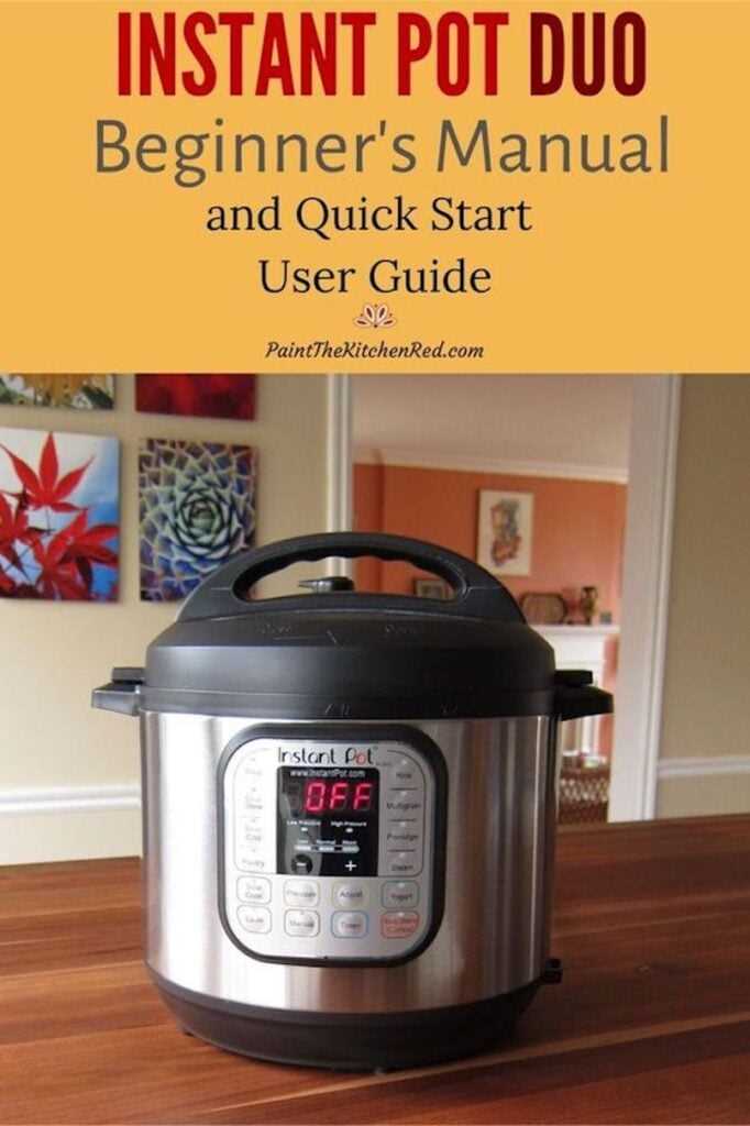 instruction manual for instant pot