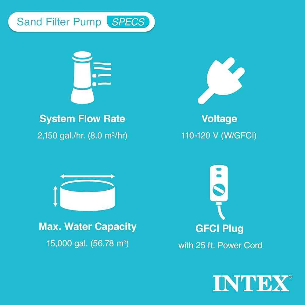 instruction manual for intex sand filter