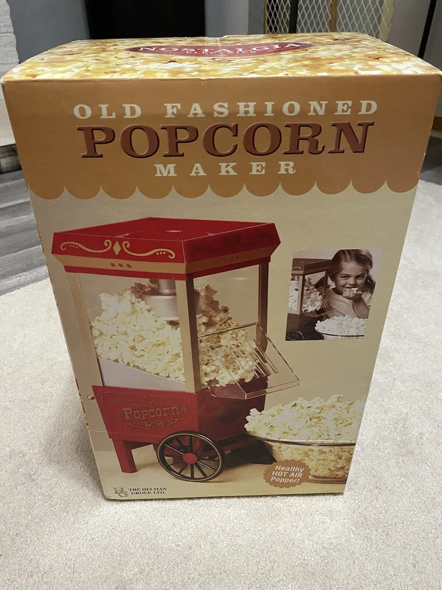 instruction manual for nostalgia popcorn maker